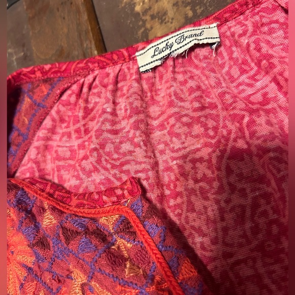 Lucky Brand multicolored swing top size 2X - Picture 2 of 6